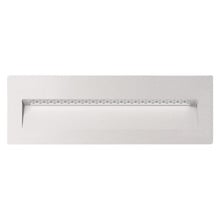 Otis Aluminium Rectangular 240V LED Step Light
